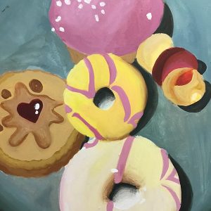 painting of treats