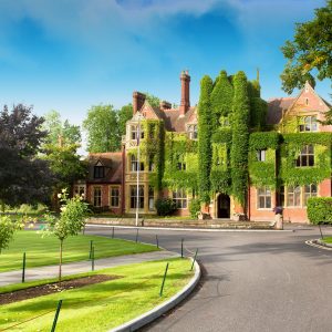 School front view of Box Hill School