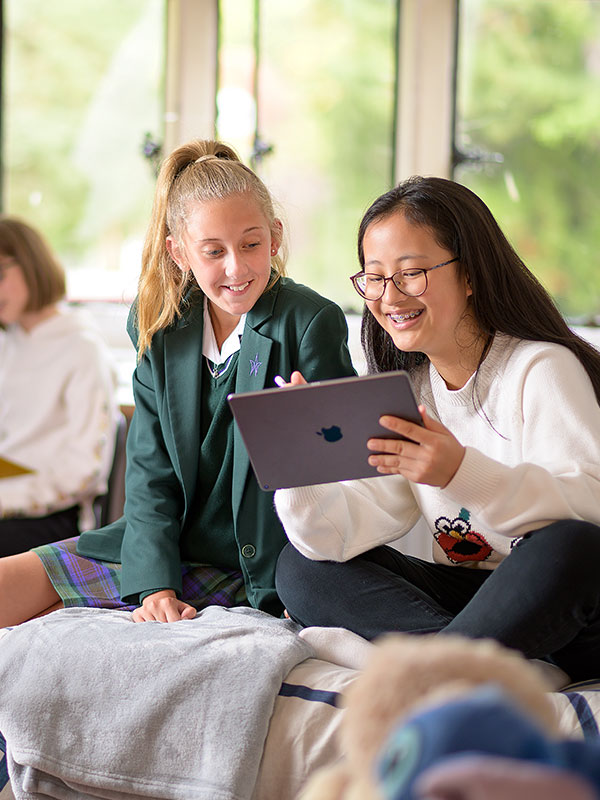 Box Hill girls in boarding house