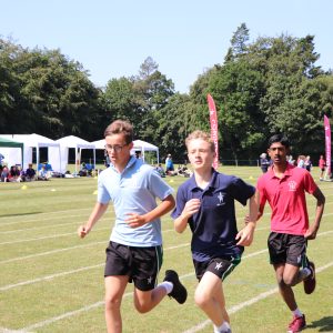 boys running