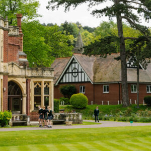 Grounds and building of Box hill school